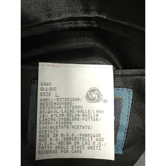 Woolrich Vintage Tweed Blazer Sport Coat Two Button Sport Jacket Size 44R USA - Picture 10 of 11